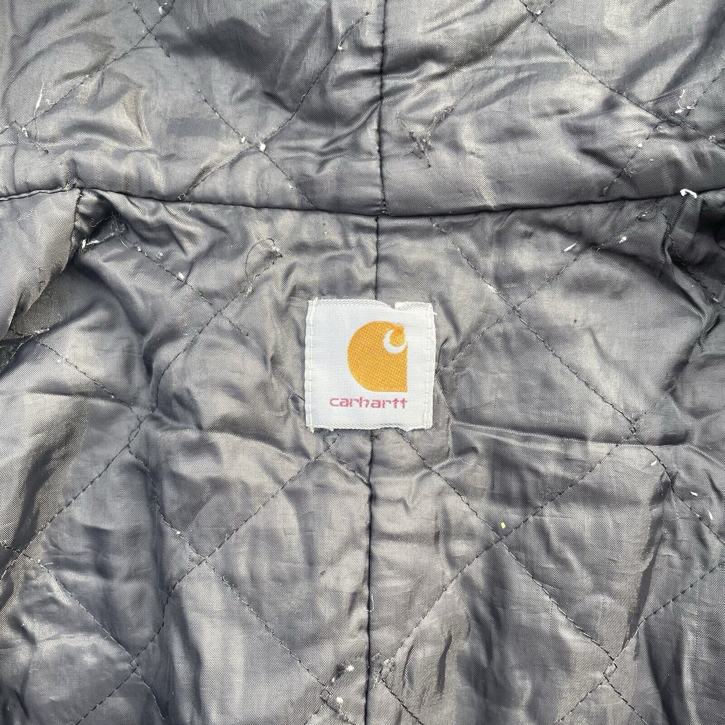 vintage carhartt j06 onx sandstone active jacket in onyx size medium